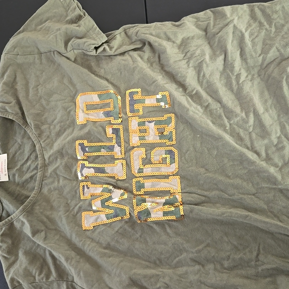 Bobbie Brooks Olive Green Sleepwear Top